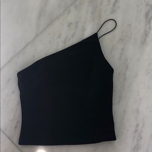 Princess Polly one strap black top